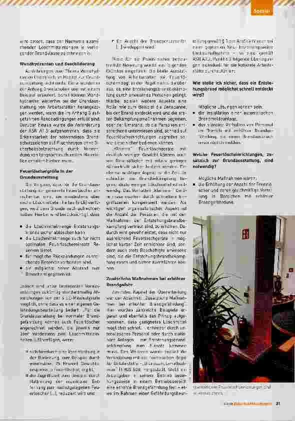 Vorschauseite 2: Maßnahmen gegen Brände