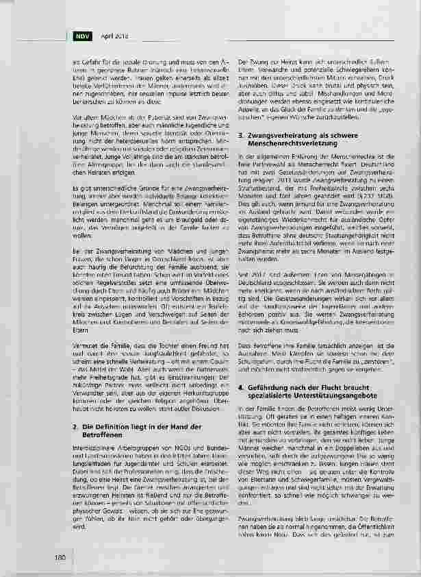 Vorschauseite 2: Zwangsverheiratung in Deutschland Problemlagen und Unterstützungsangebote