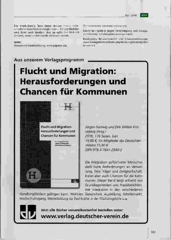 Vorschauseite 5: Zwangsverheiratung in Deutschland Problemlagen und Unterstützungsangebote