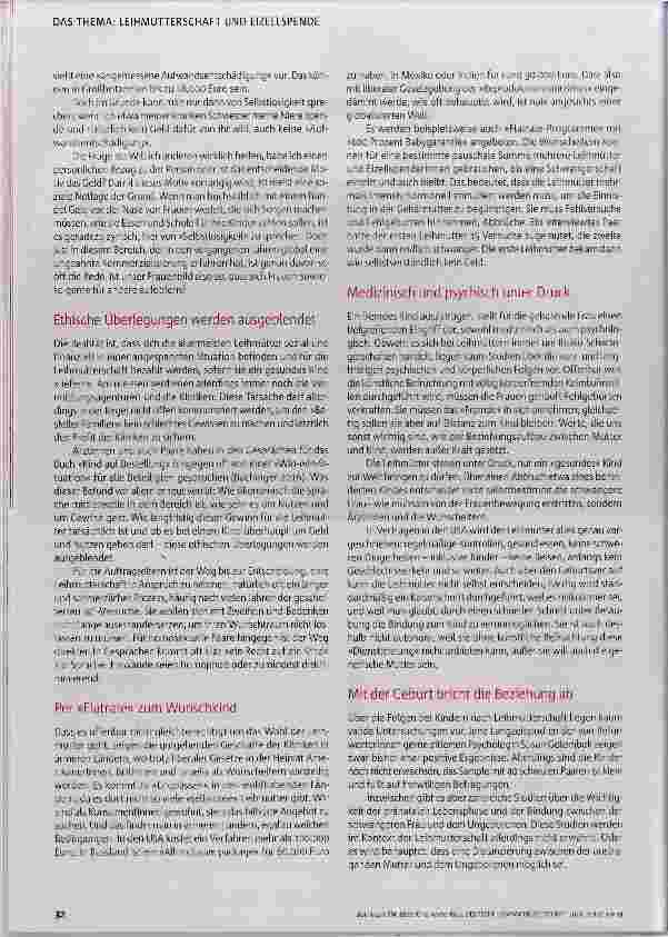 Vorschauseite 3: Biete Kind, kaufe Haus
