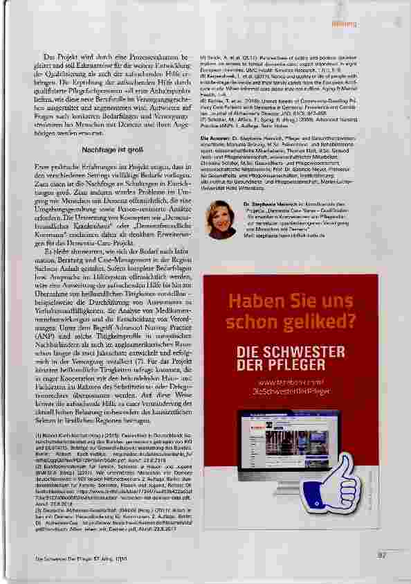 Vorschauseite 4: Ein selbstbestimmtes Leben zu Hause ermöglichen