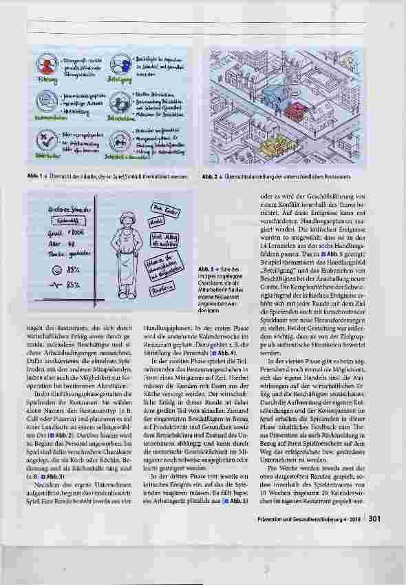 Vorschauseite 4: Das Simulationsspiel „Kultur der Prävention