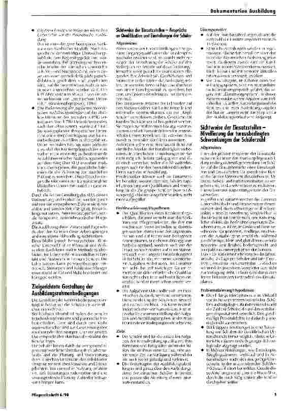 Vorschauseite 4: Das Mosbacher Modell Ausbildung