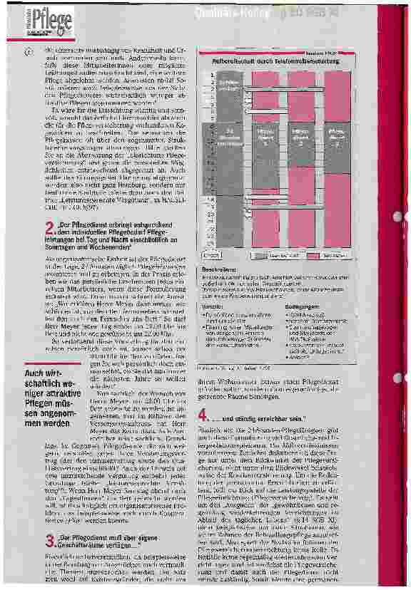Vorschauseite 2: Qualität als Baustein in der Pflegeversicherung Teil 2: Der Qualitätsbereich Strukturqualität - Was müssen ambulante Pflegedienste vorhalten?
