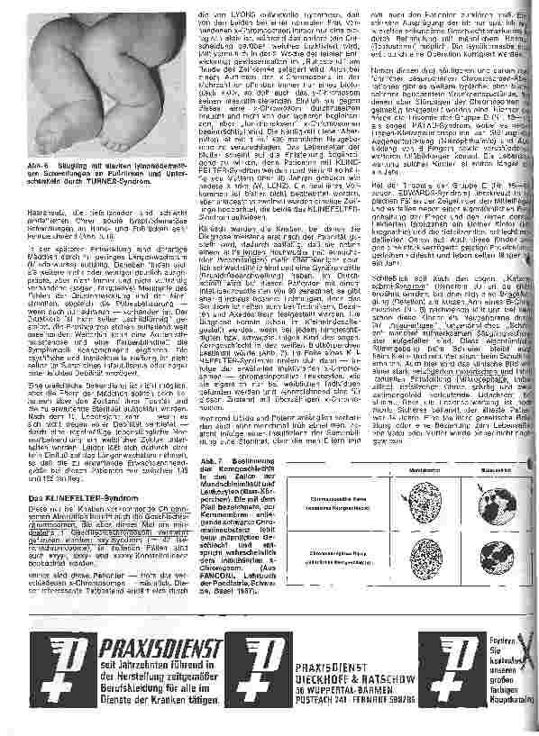 Vorschauseite 3: Kinderheilkunde 4. Folge: Krankheiten durch Chromosomen-Anomalien