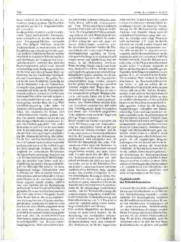 Vorschauseite 2: Rationalisierung im Krankenhauslabor