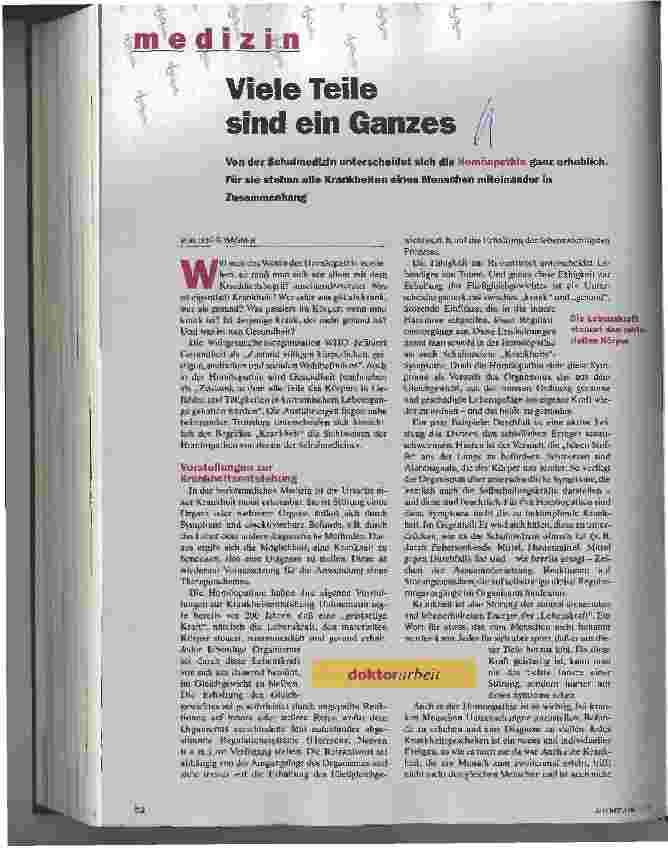 Vorschauseite 1: Viele Teile sind ein Ganzes