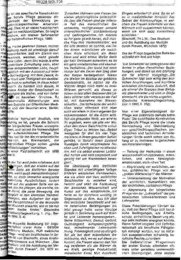 Vorschauseite 2: Die Entstehung der freiberuflichen Pflege in Deutschland - Zentrale Aspekte der Berufsfindung -