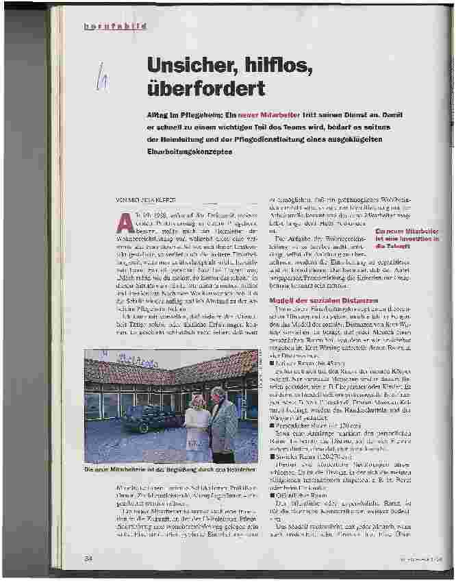 Vorschauseite 1: Unsicher, hilflos, überfordert