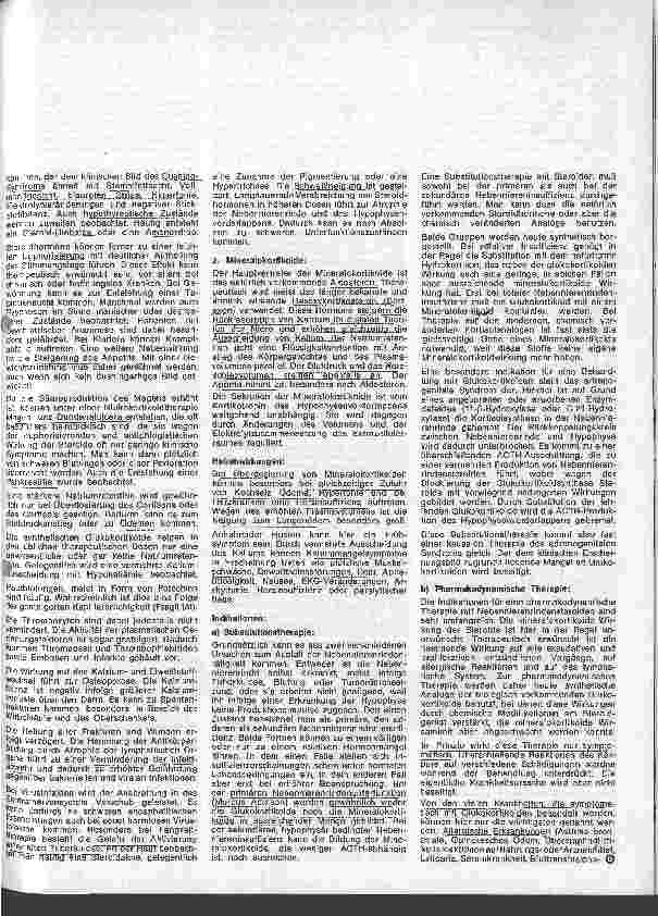 Vorschauseite 2: Kleine Arzneimittelkunde für die Schwester 25. Folge: V. Hormone und Stoffe,d.in d. hormonelle Regulationssystem eingreifen