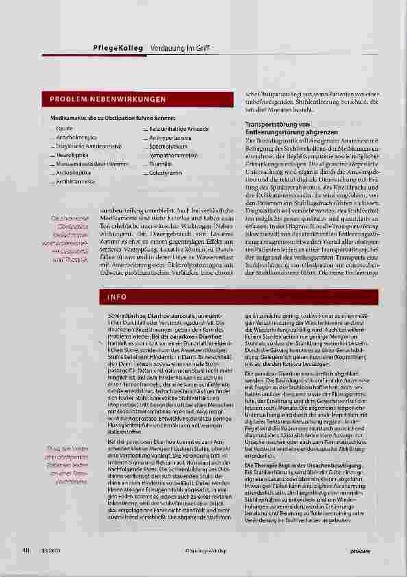 Vorschauseite 2: Leitliniengerechte Therapie bei chronischer Obstipation