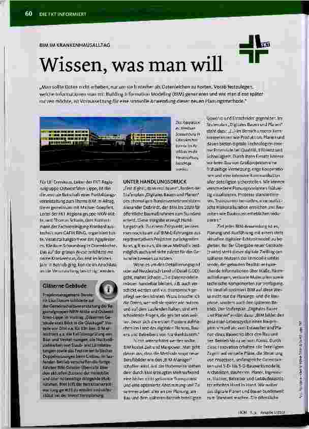 Vorschauseite 1: Wissen, was man will