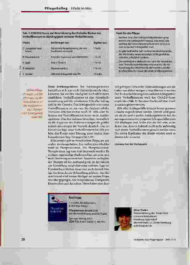 Vorschauseite 3: Apoplex: Rezidiv vermeiden
