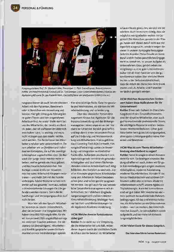 Vorschauseite 3: Moderne Pflegende sind stolz auf das, was sie können