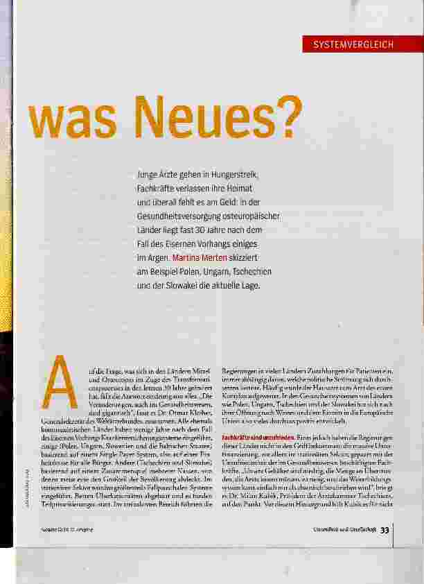 Vorschauseite 2: Im Osten was neues?