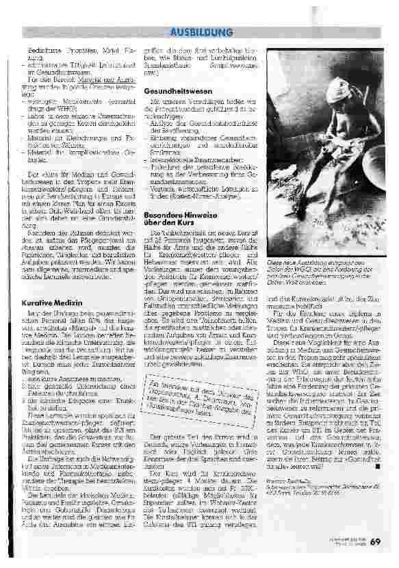 Vorschauseite 2: Eine neue Ausbildungsmöglichkeit Ein Kommentar