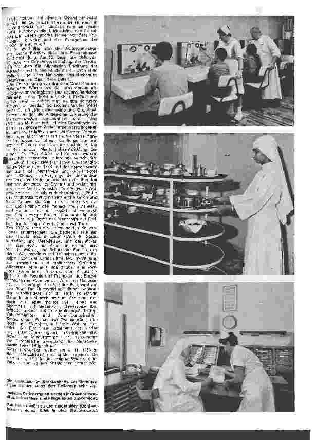 Vorschauseite 4: 1968 Jahr der Menschenrechte Rom - Zentrum der Missionsorden