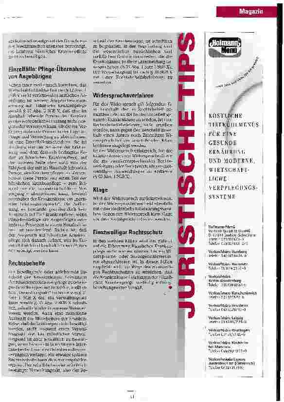 Vorschauseite 2: Zum Rechtsanspruch auf Häusliche Krankenpflege
