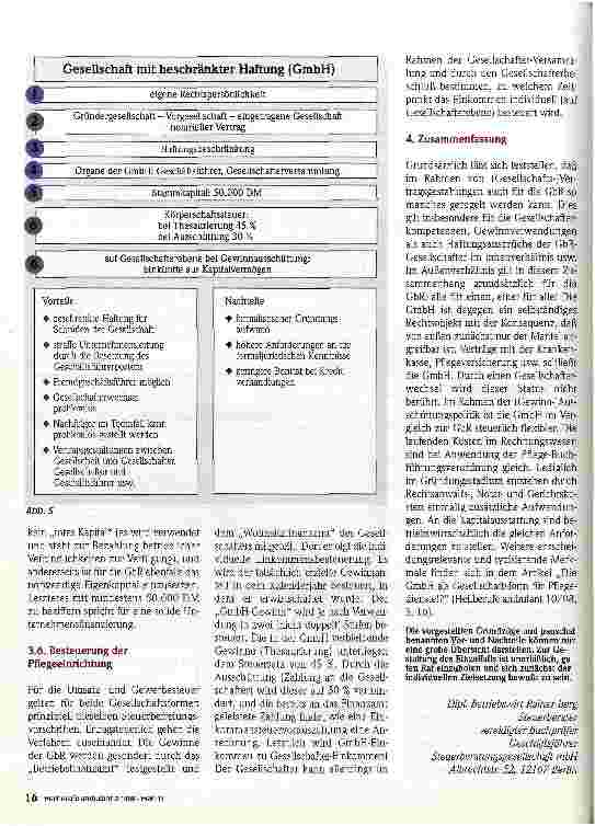 Vorschauseite 3: Wahl der Rechtsform - Gibt es Alternativen zur GmbH?