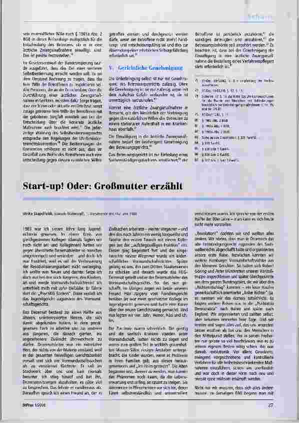 Vorschauseite 5: Der betreute Mensch als Patient Wer entscheidet was und wer übernimmt welche Aufgaben im Rahmen der Gesundheitssorge?