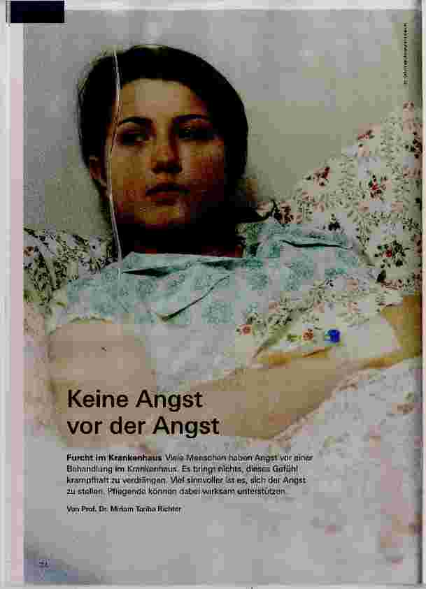 Vorschauseite 1: Keine Angst vor der Angst