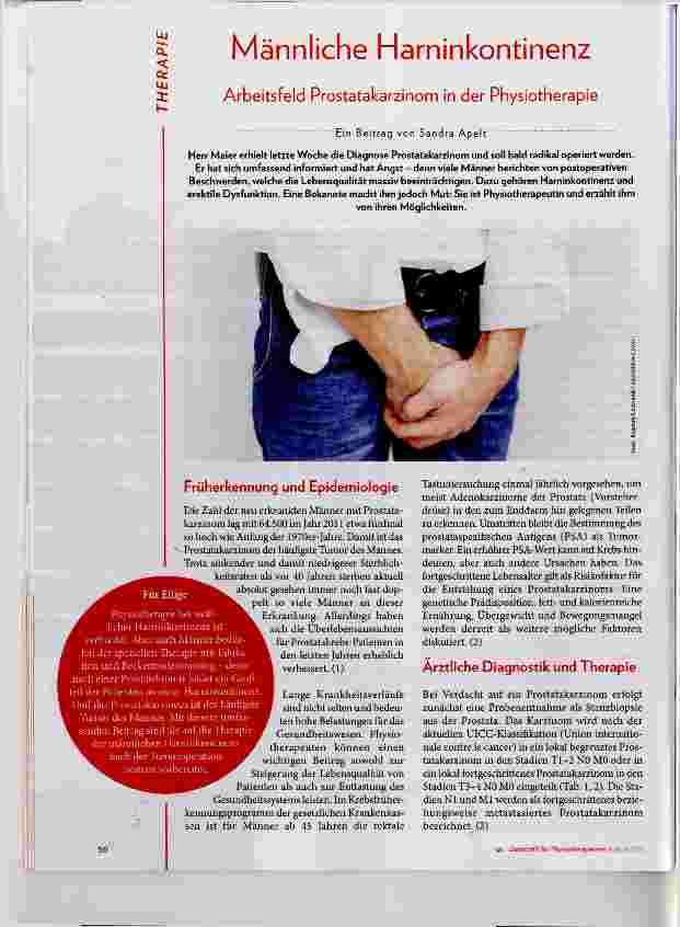 Vorschauseite 1: Männliche Harninkontinenz