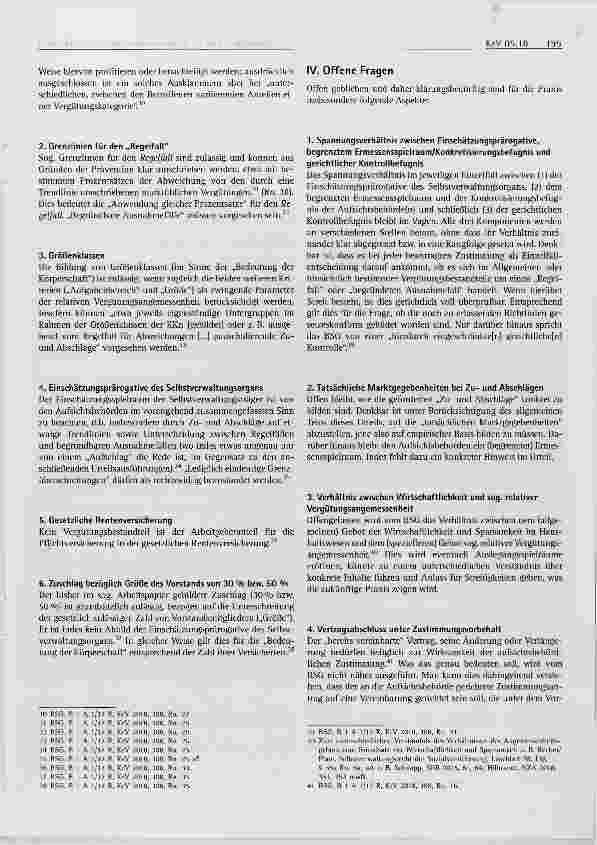 Vorschauseite 4: Auswirkungen der BSG- Rechtsprechung zur relativen Vergütungsangemessenheit bei GKV-Vorständen auf die Praxis