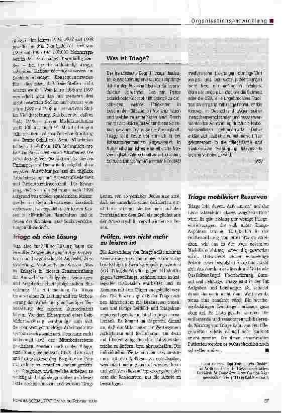 Vorschauseite 3: Der mutige Schritt Wenn die Not am größten ist, kann eine Entscheidungsstrategie die Rettung sein
