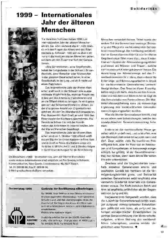 Vorschauseite 3: Solidarität zwischen den Generationen