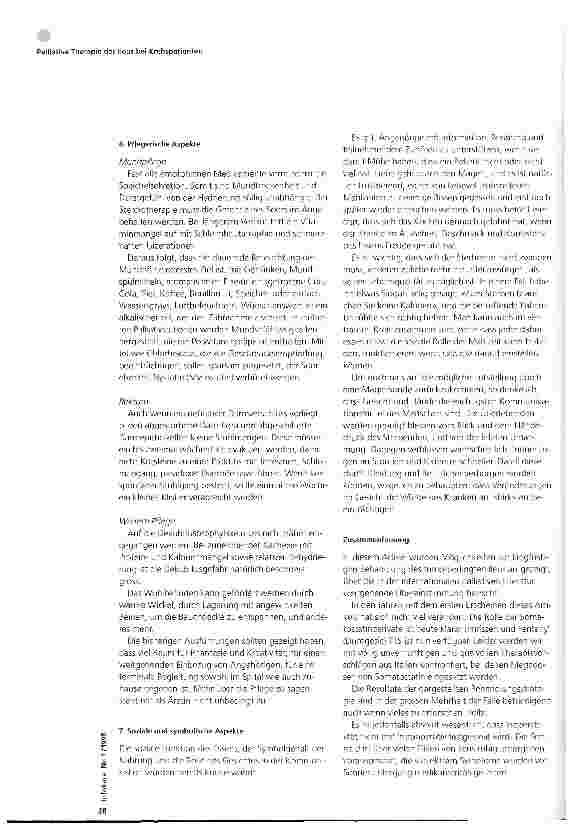 Vorschauseite 5: Palliative Therapie des Ileus bei Krebspatienten