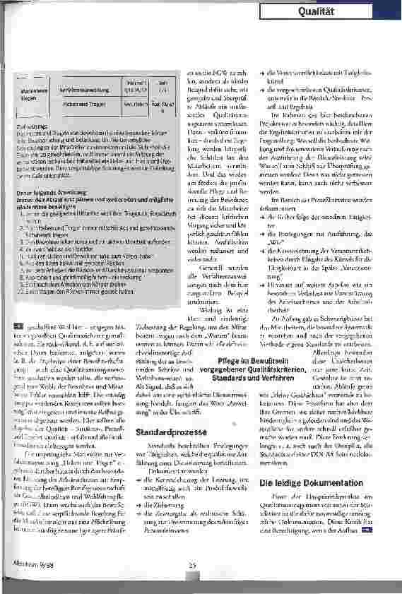 Vorschauseite 2: Schrittweise zum Erfolg Gelebtes Qualitätsmanagement in Marienheim in Siegen
