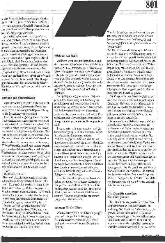 Vorschauseite 2: Altenhilfe als Befähigung Das Menschenbild in der Altenhilfe