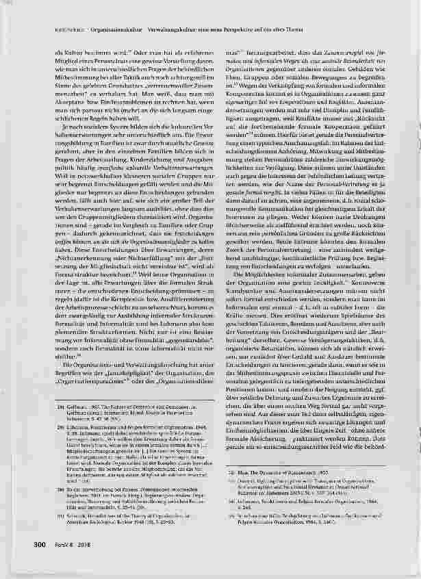 Vorschauseite 4: Organisationskultur Verwaltungskultur: eine neue Perspektive auf ein altes Thema