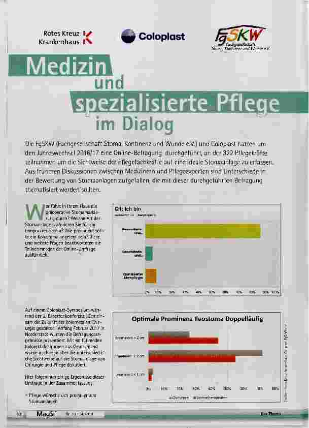 Vorschauseite 1: Medizin und spezialisierte Pflege im Dialog