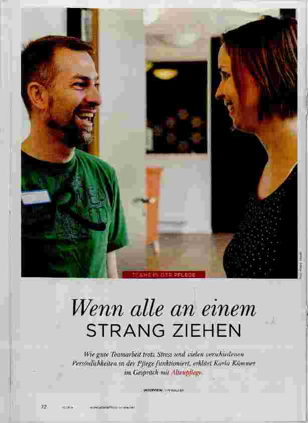 Vorschauseite 1: Wenn alle an einem STRANG ZIEHEN