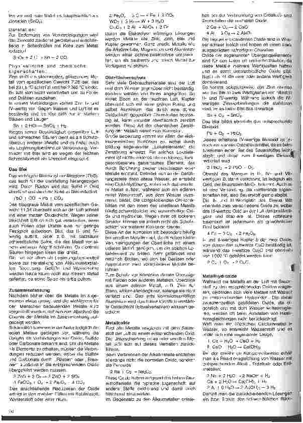 Vorschauseite 5: Grundlagen der Chemie 5. Folge: Anorganische Chemie (III)