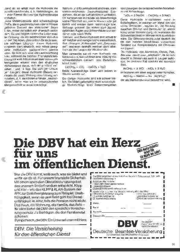 Vorschauseite 6: Grundlagen der Chemie 5. Folge: Anorganische Chemie (III)
