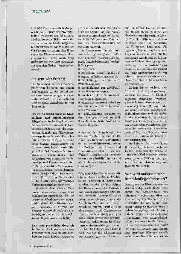 Vorschauseite 2: Zurück zur Normalität