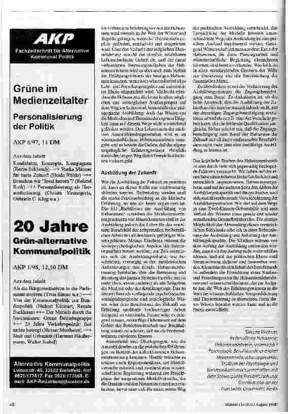 Vorschauseite 5: Das heimliche Sterben der Hebammenhilfe