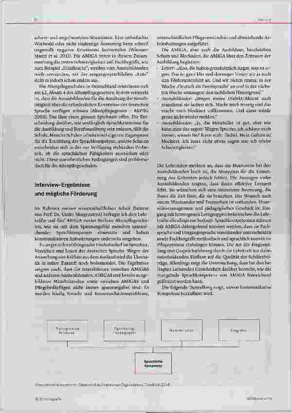 Vorschauseite 2: Altenpflegeschulen in der Pflicht