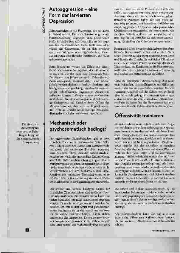 Vorschauseite 2: Bruxismus