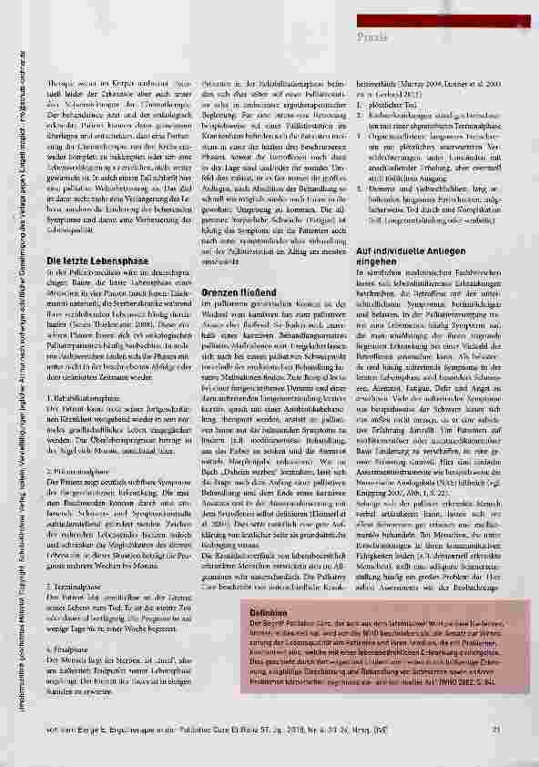 Vorschauseite 2: Menschen in ihrer letzten Lebensphase begleiten