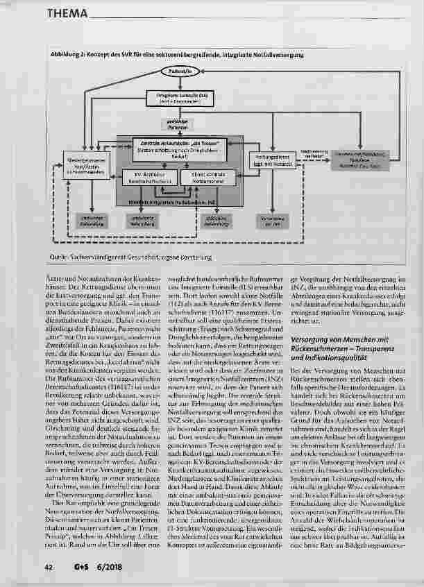 Vorschauseite 6: Bedarfsgerechte Steuerung der Gesundheitsversorgung