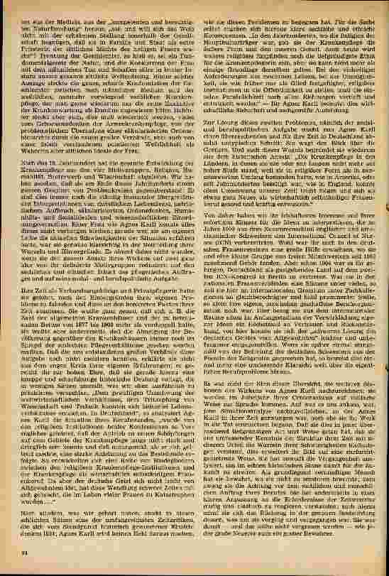 Vorschauseite 4: Agnes Karll in ihrer Zeit