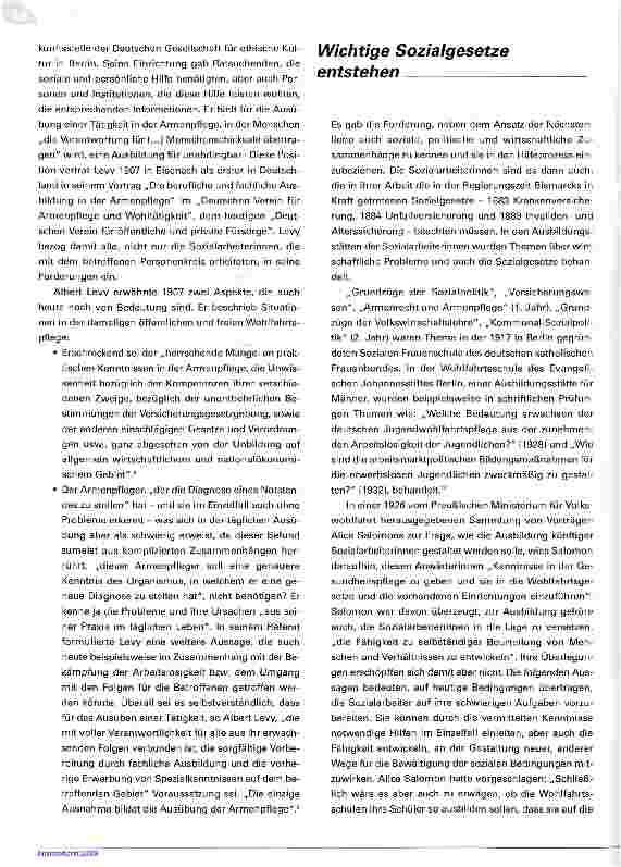 Vorschauseite 3: Sozial und wirtschaftlich