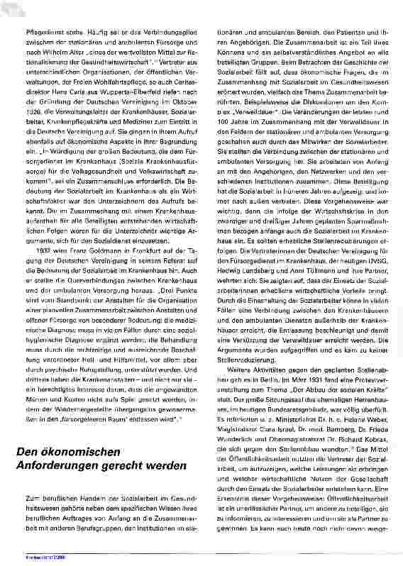Vorschauseite 5: Sozial und wirtschaftlich