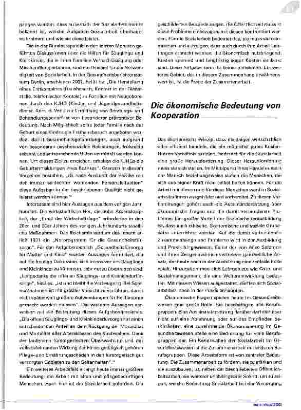 Vorschauseite 6: Sozial und wirtschaftlich