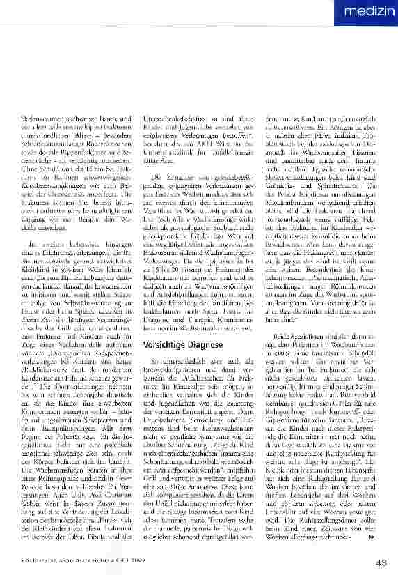 Vorschauseite 2: Selbstständige Ruhigstellung