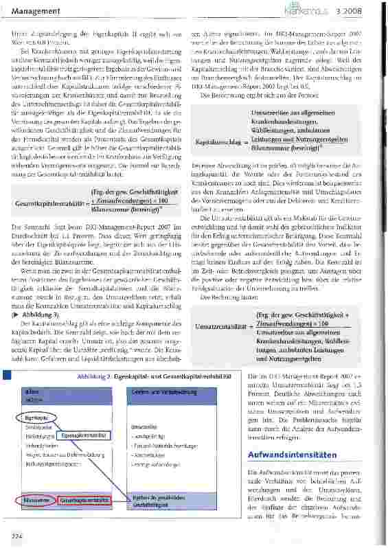 Vorschauseite 3: Die Krankenhausbilanz - mehr als bloß ein Jahresabschluss