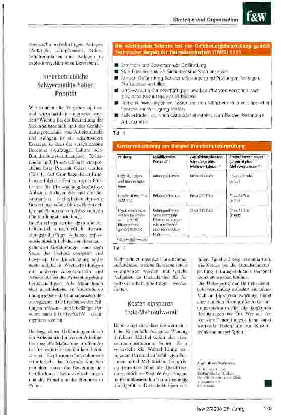 Vorschauseite 2: Kostenfalle oder Einsparpotenzial?